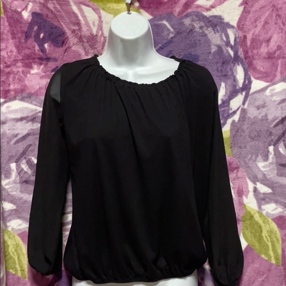 A Black Long Sleeve Disney Shirt